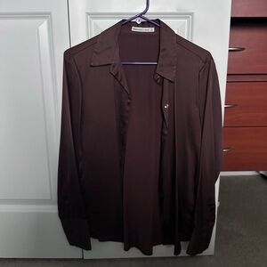 Abercrombie & Fitch Brown Button Up Shirt